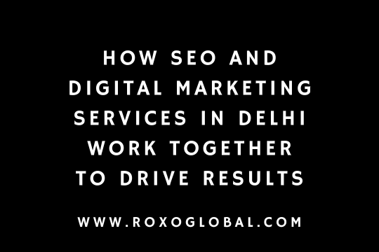 How SEO and Digital Marketing Services in Delhi Work Together to Drive Results | RoxoGlobal