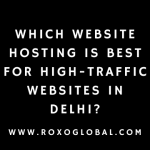Which Website Hosting Is Best for High-Traffic Websites in Delhi? | RoxoGlobal